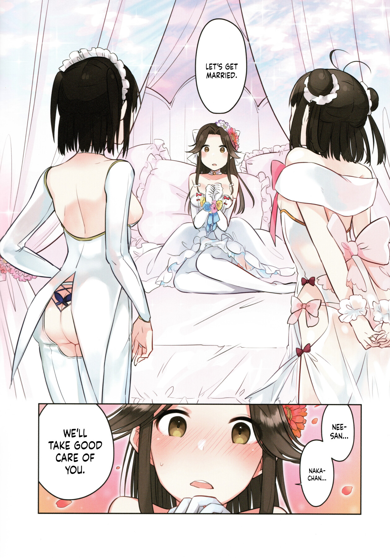 Hentai Manga Comic-Fluttering White Hydrangea-Read-3